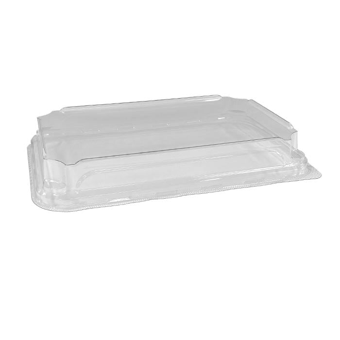 ecoware PET Lid Fits Aqueous Coated Sushi Tray X-Large (Carton of 400)