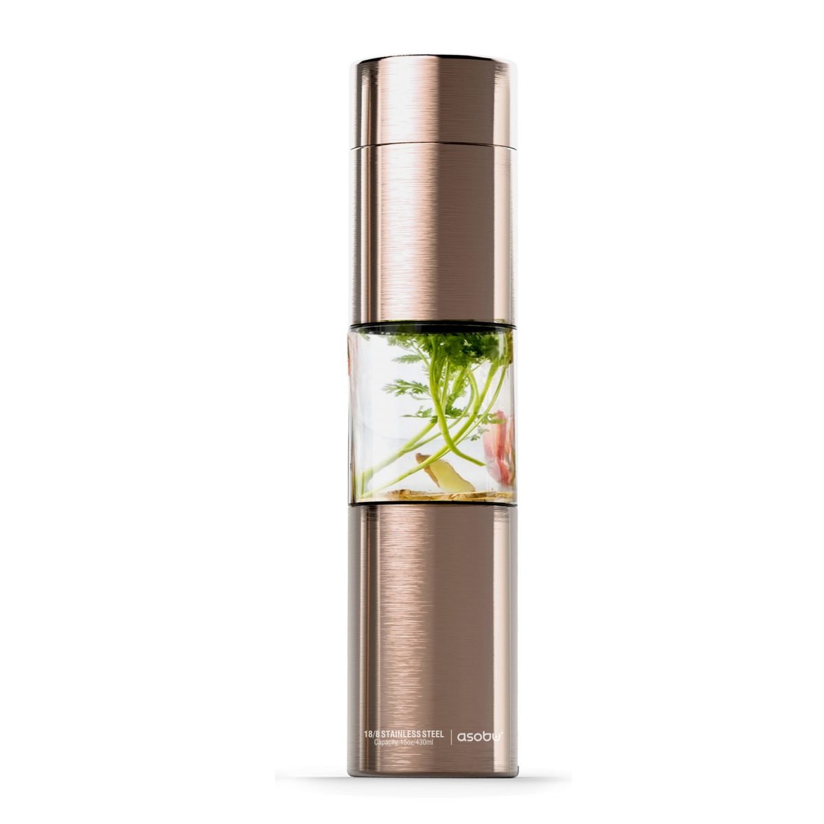 Asobu Flavour U See Infuser Bottle 460ml - Gold