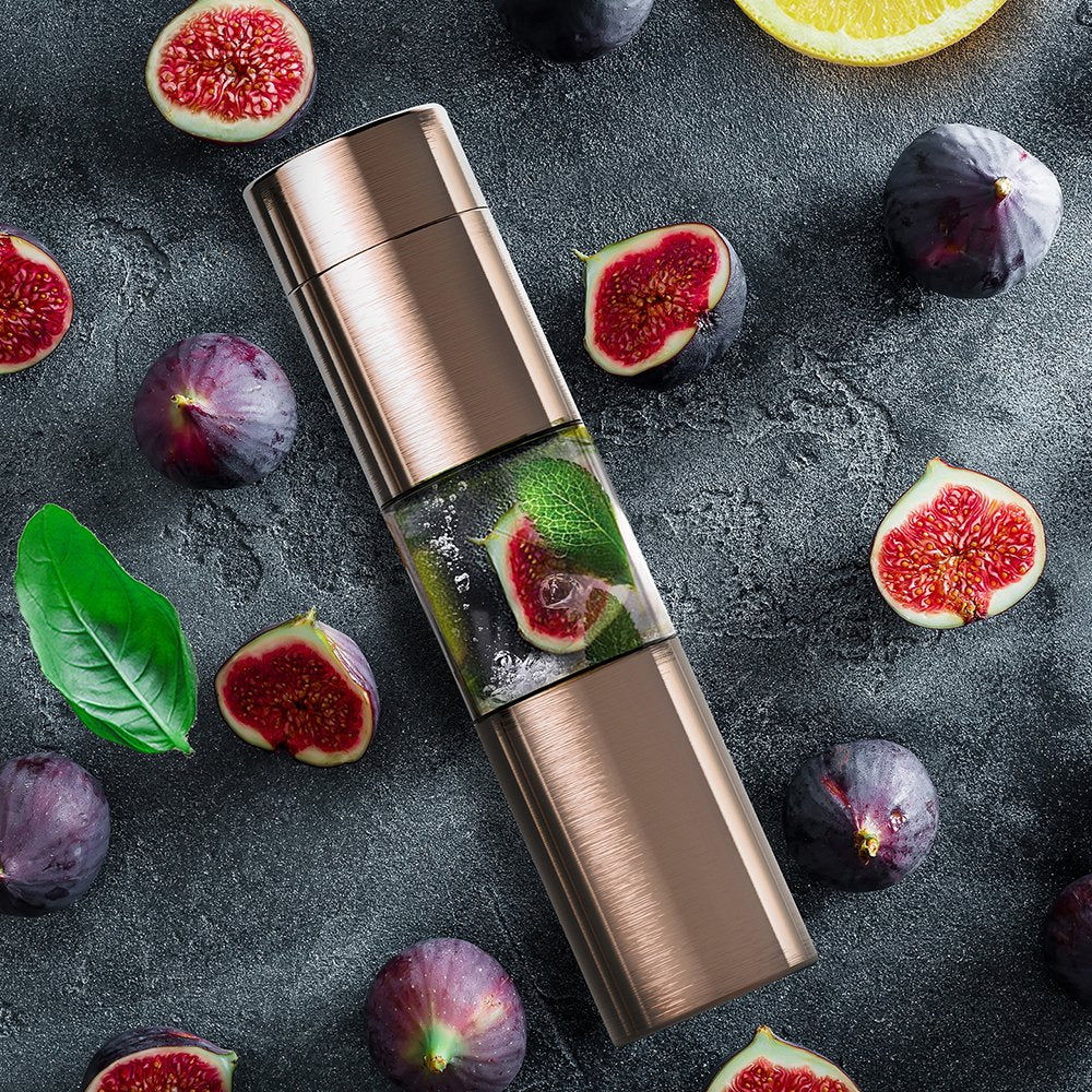 Asobu Flavour U See Infuser Bottle 460ml - Gold