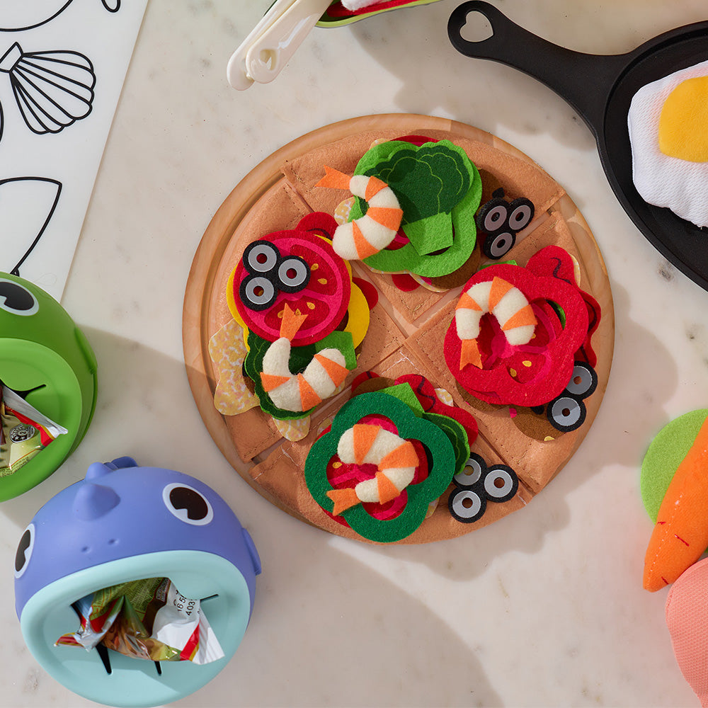 Annabel Trends Fabric Play Kit Pizza
