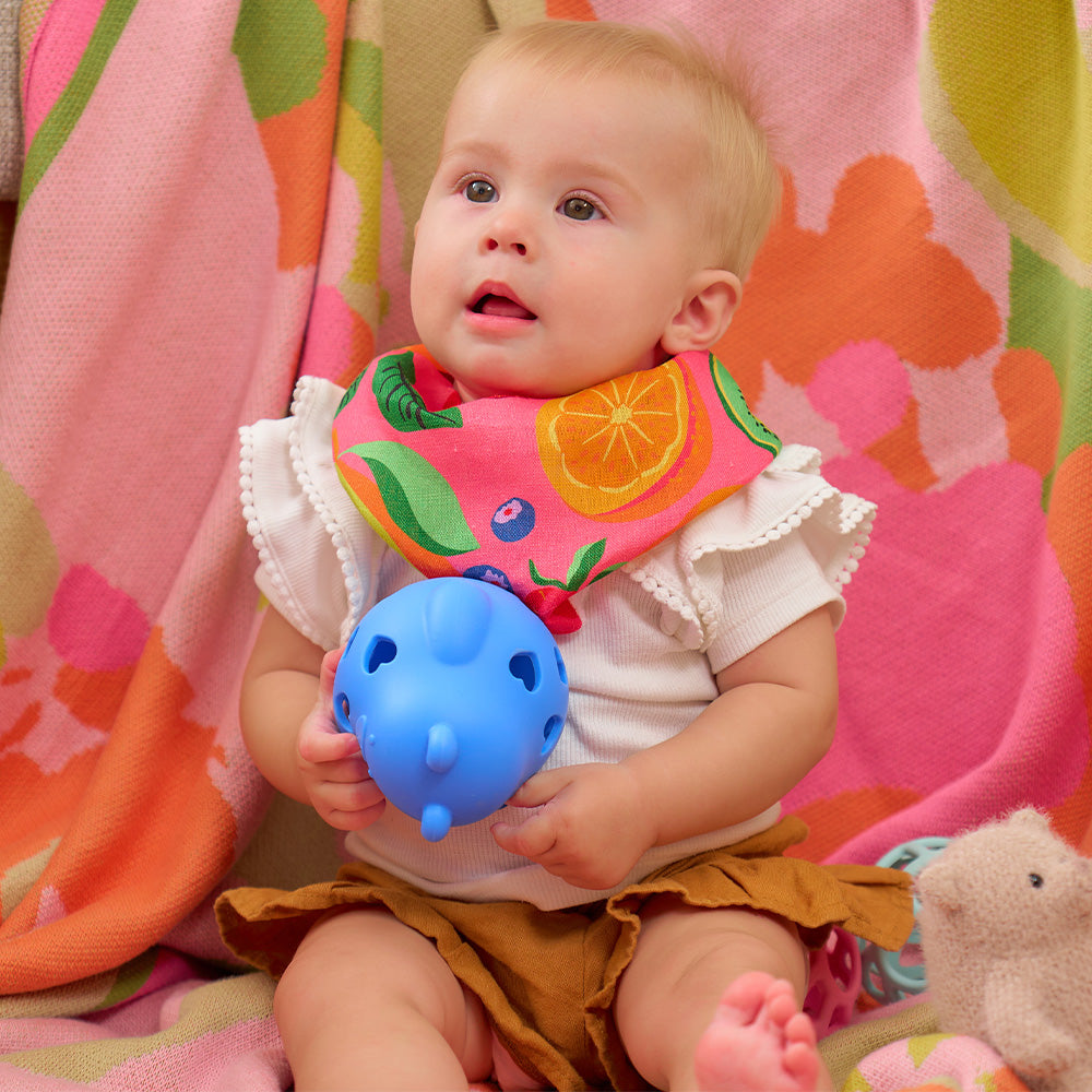 Annabel Trends Linen Bandana Bib Tropicana