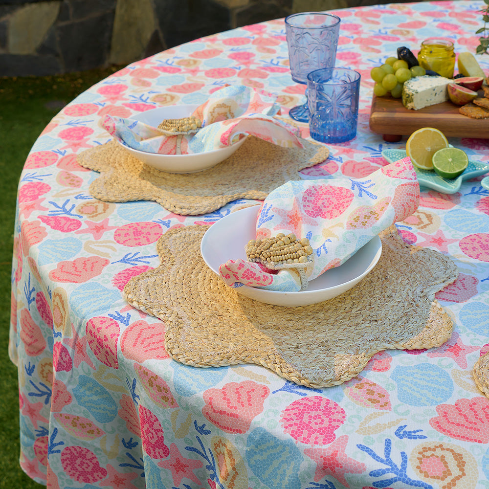 Annabel Trends Placemat Wavy Aqua