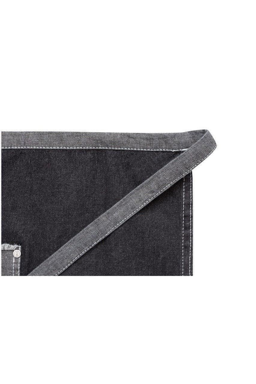 Chef Works Bronx Half Bistro Apron - Black