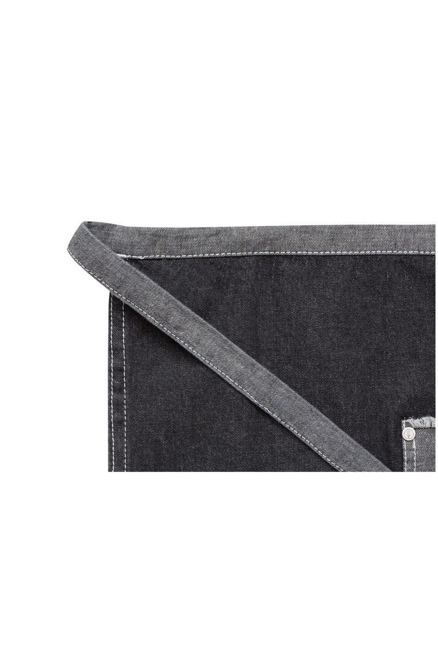 Chef Works Bronx Half Bistro Apron - Black