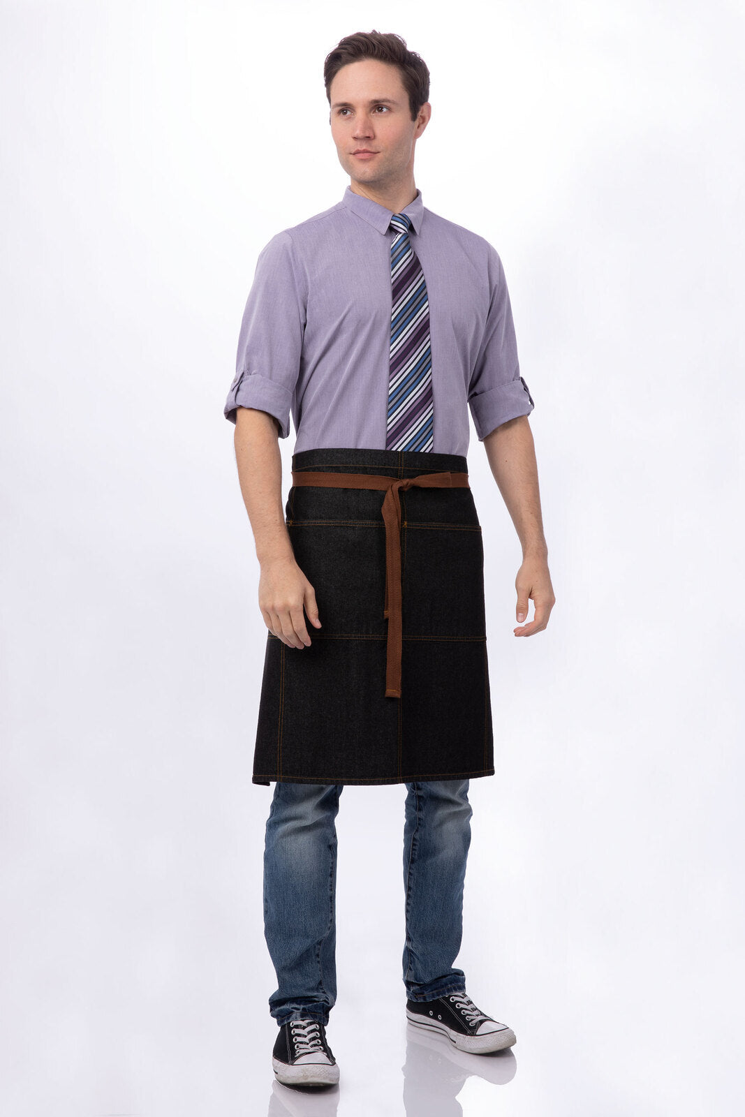 Chef Works Memphis Bistro Apron - Black