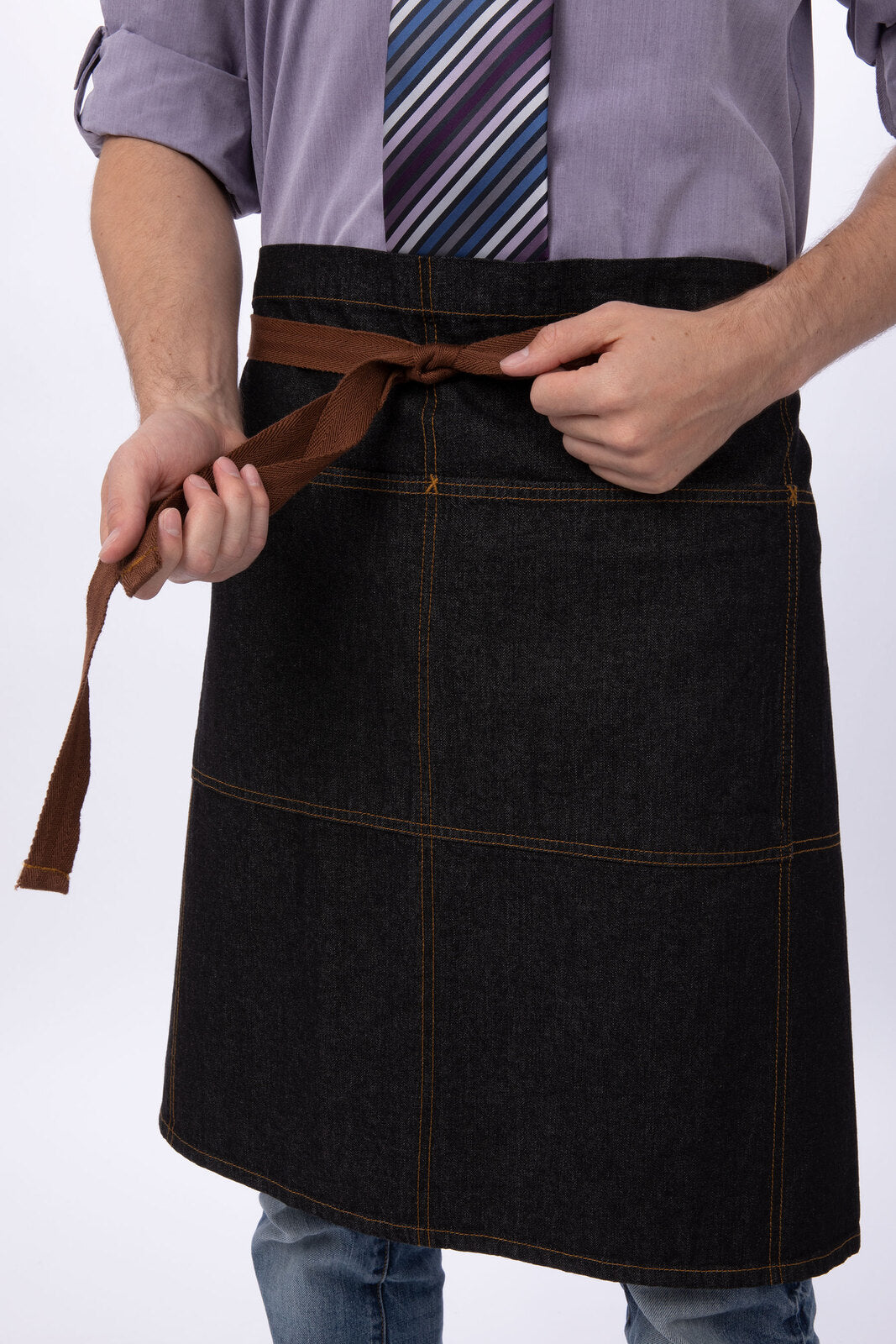 Chef Works Memphis Bistro Apron - Black