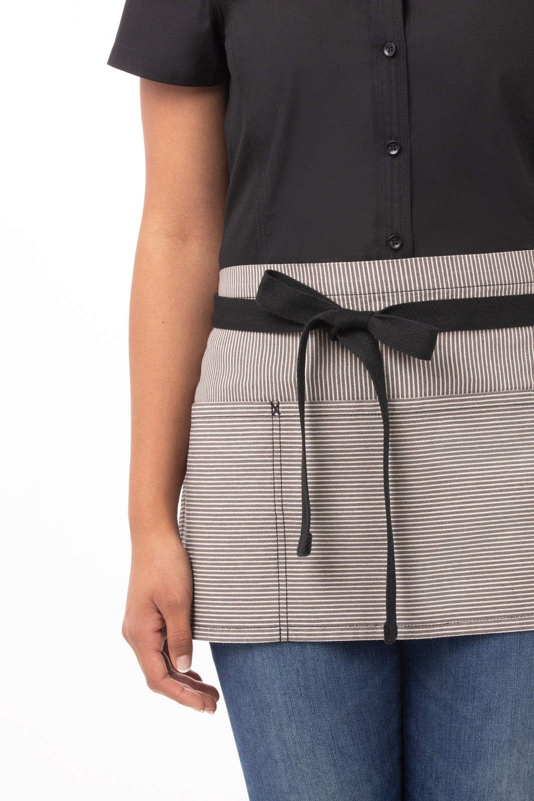 Chef Works Portland Waist Apron - Black