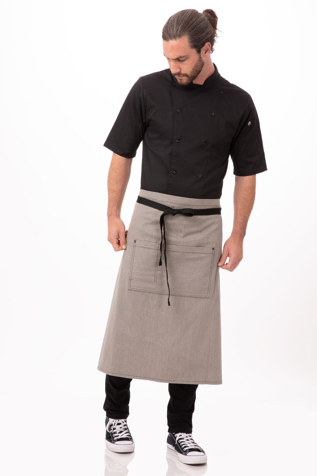Chef Works Portland Bistro Apron - Black