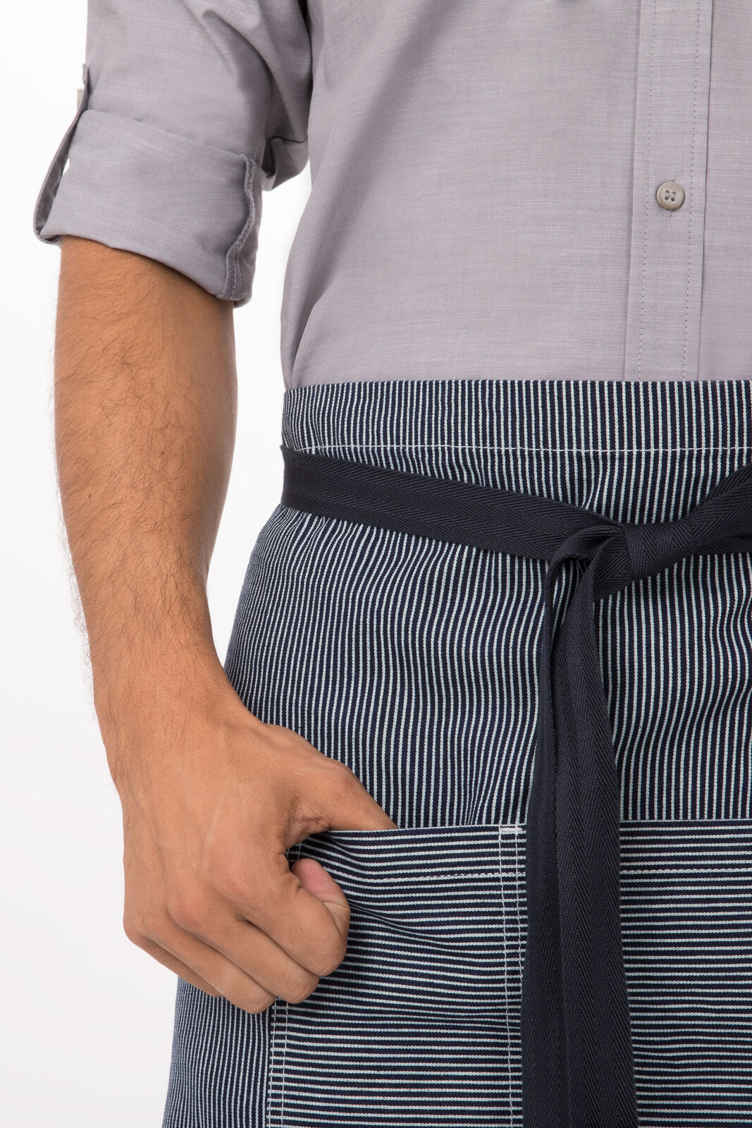 Chef Works Portland Bistro Apron - Indigo Blue