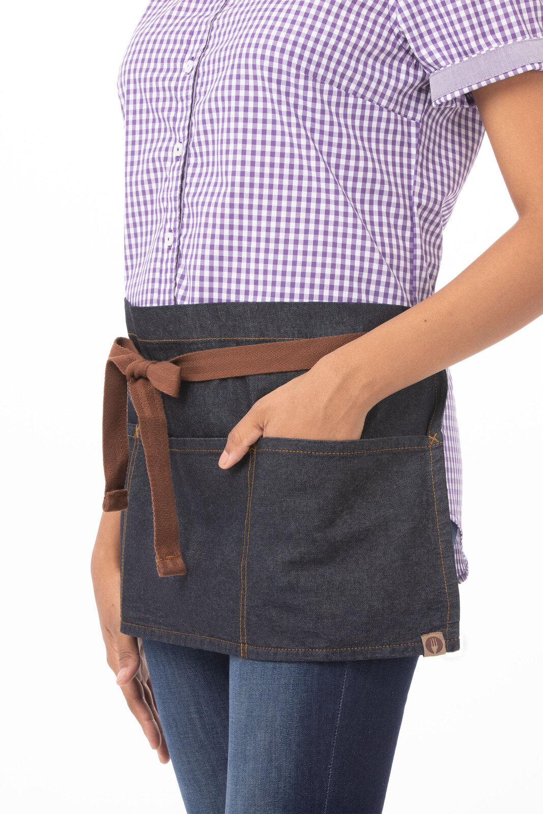 Chef Works Memphis Waist Apron - Indigo Blue