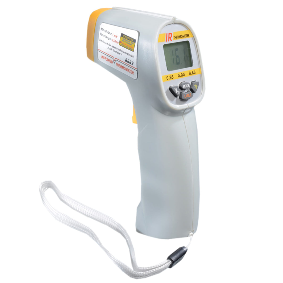 HLP 8889 Heavy Duty Infrared Gun Thermometer 500 Degree
