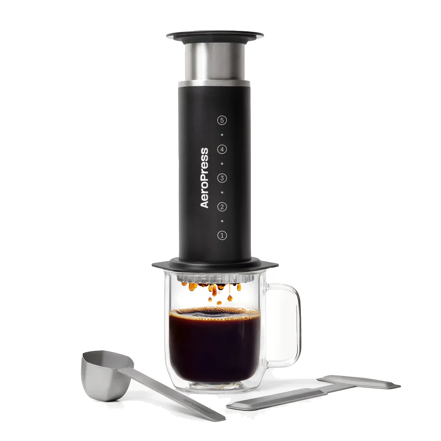 AeroPress Steel Coffee Press Black (360ml)