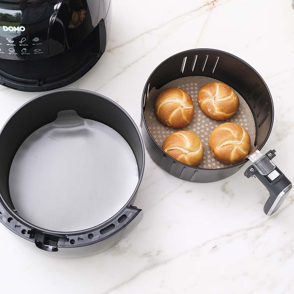 NoStik Silicone Fibreglass Air Fryer Liner Set of 2 Round