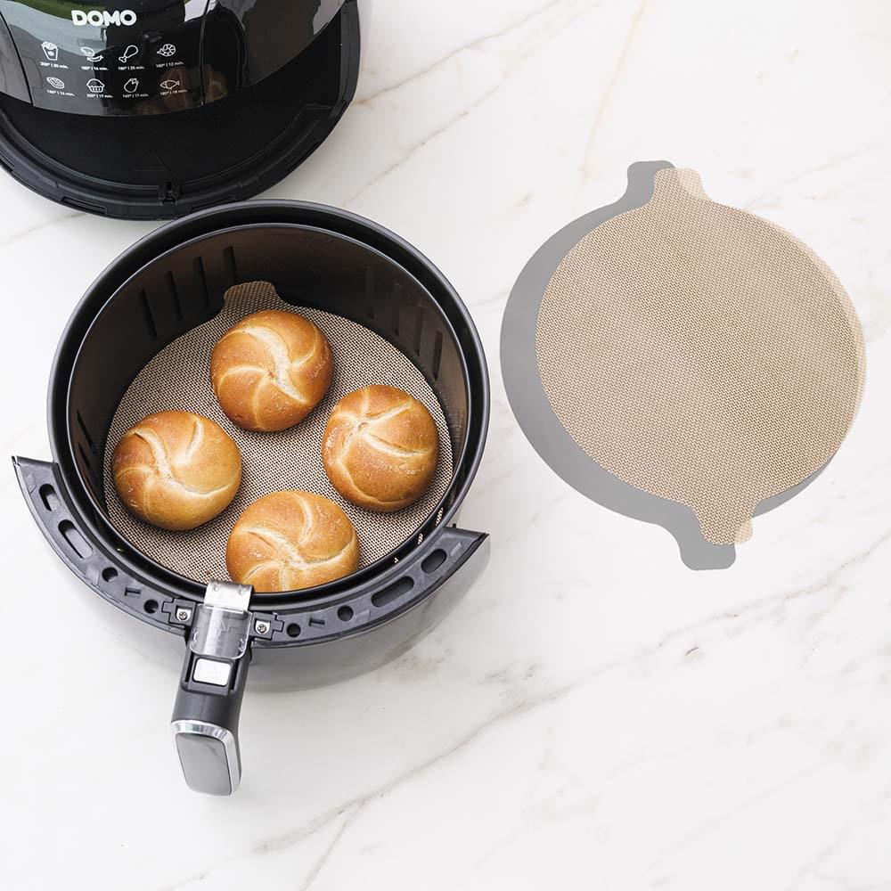NoStik Silicone Fibreglass Air Fryer Liner Set of 2 Round