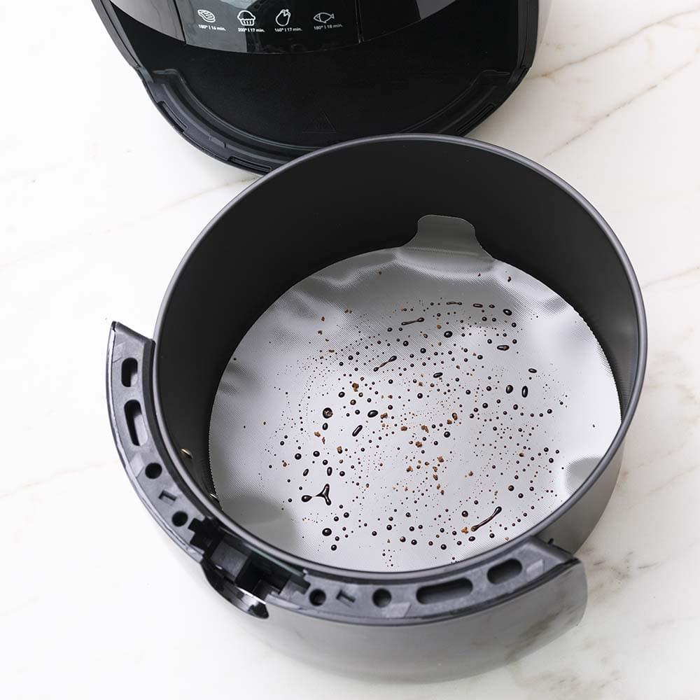 NoStik Silicone Fibreglass Air Fryer Liner Set of 2 Round