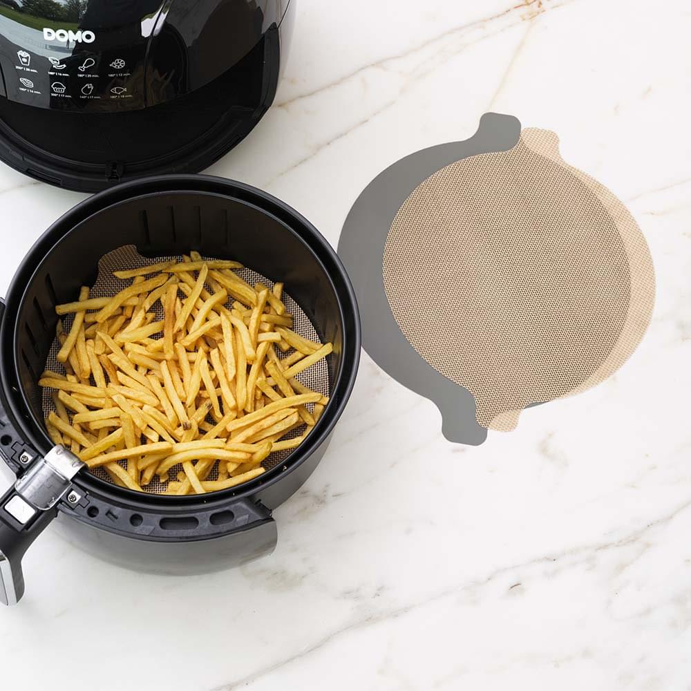 NoStik Silicone Fibreglass Air Fryer Liner Set of 2 Round