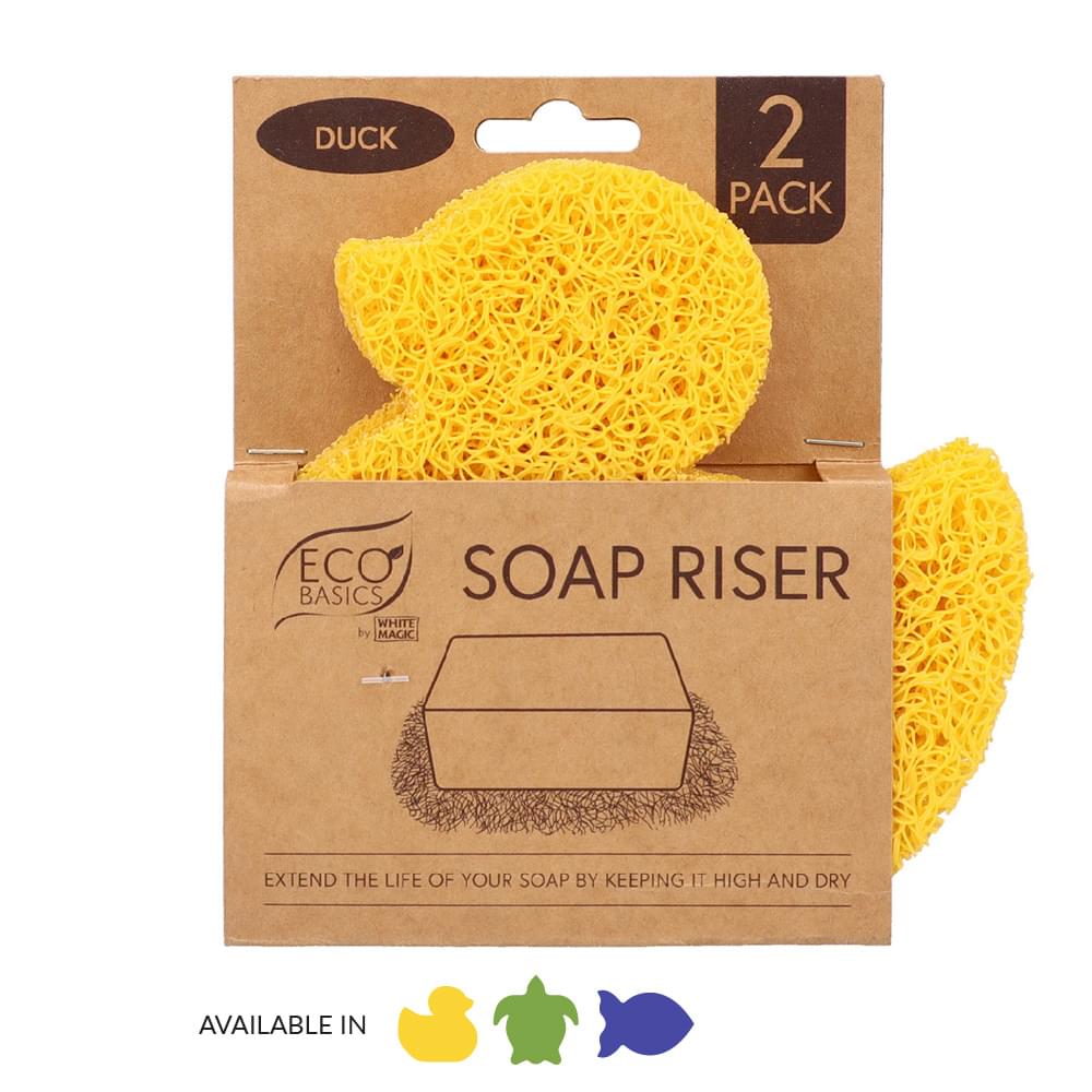 Eco Basics Soap Riser - Duck,Fish,Turtle