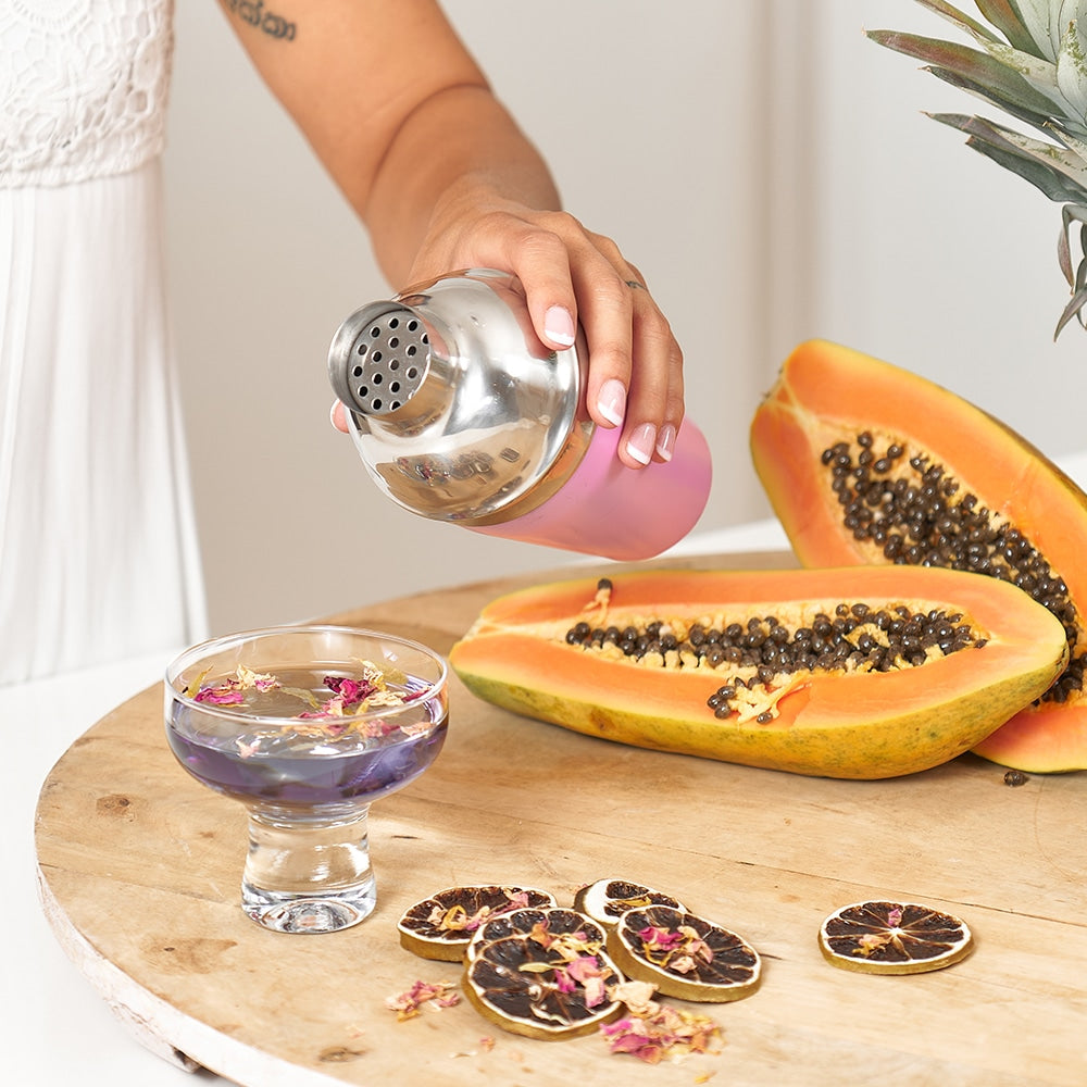 Annabel Trends Stainless Steel Cocktail Shaker Peach