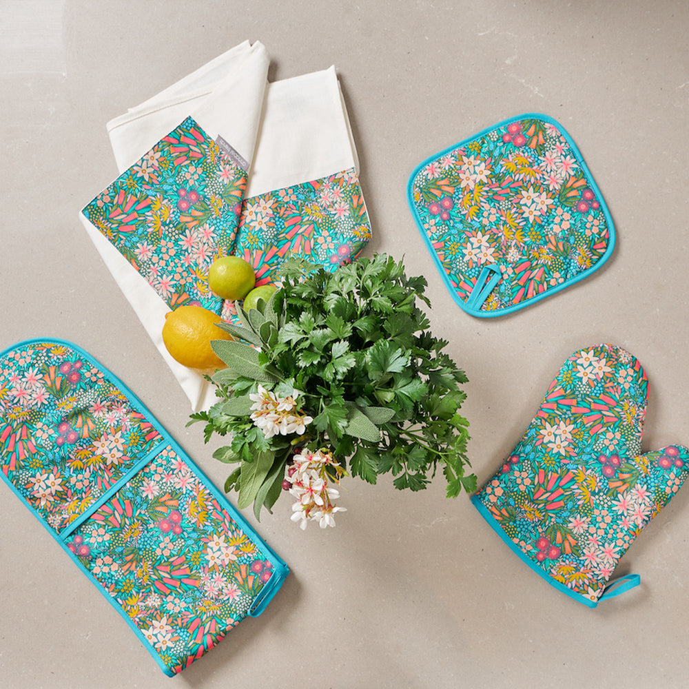 Annabel Trends Cotton Tea Towel Field of Flowers