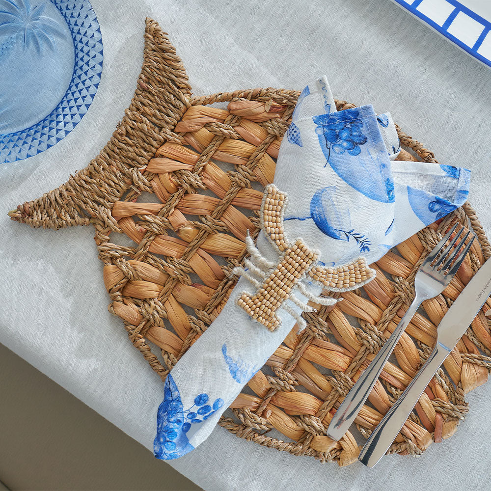 Annabel Trends Napkin Ring Seaside Lobster