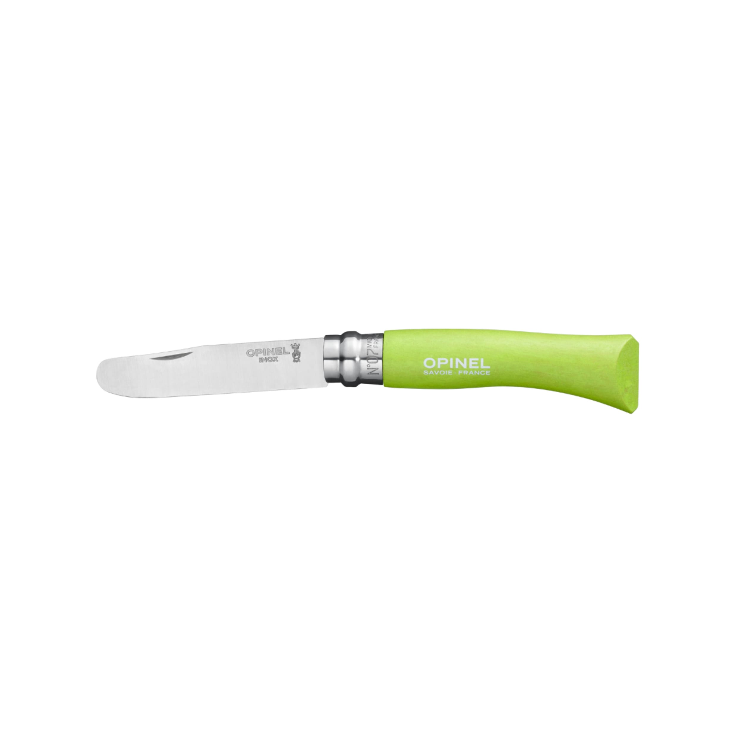 Opinel No.07 My First Folding Knife Apple Green