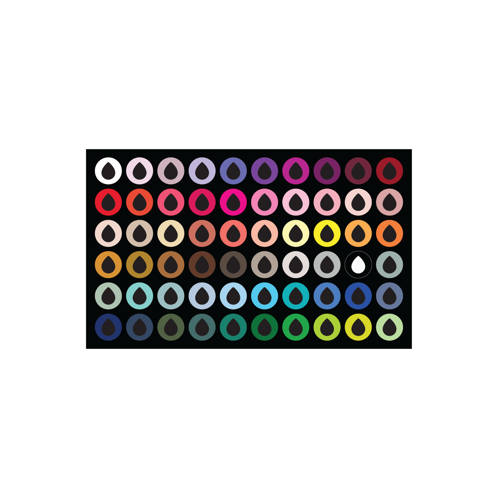 Colour Mill Aqua Swatch Spots Stickers (20ml)