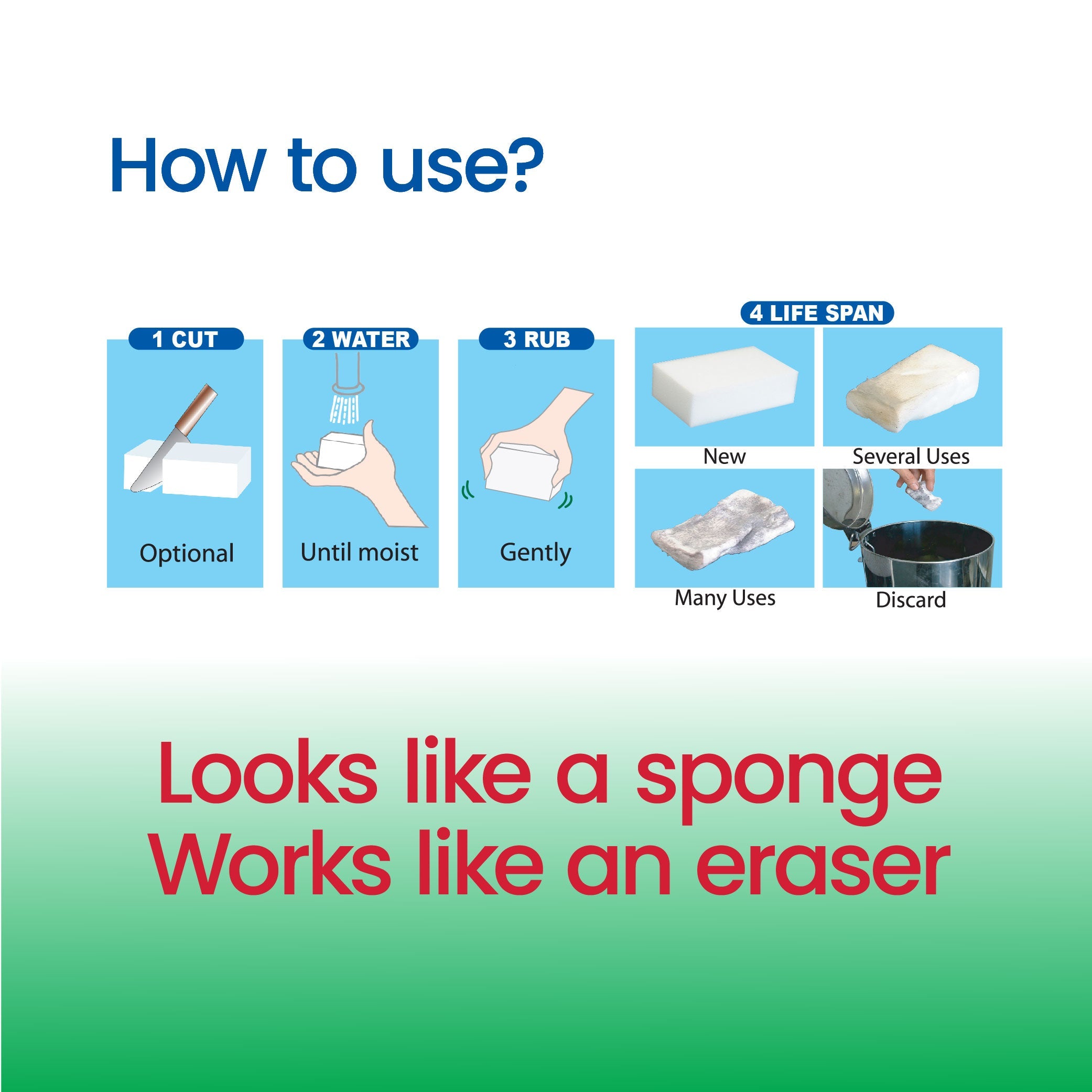 Aquarium Eraser Sponge