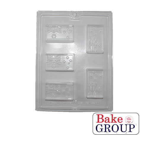 Sugar Crafty Australian Flag Tim Tam Mould