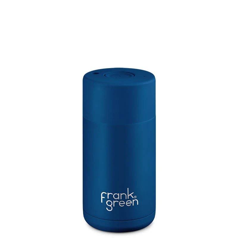 Frank Green 12oz Ceramic Reusable Cup - Deep Ocean