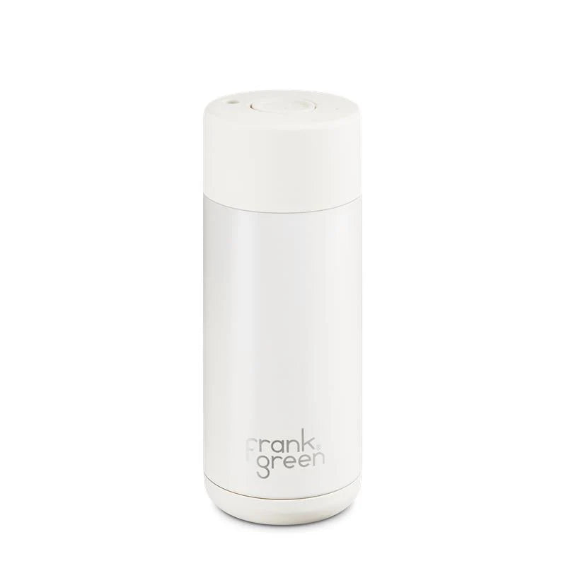 frank green 16oz Reusable Cup with Push Button Lid - Cloud