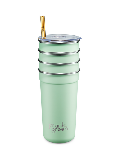Frank Green 16oz Stainless Steel Party Cup 4 Pack - Mint Gelato