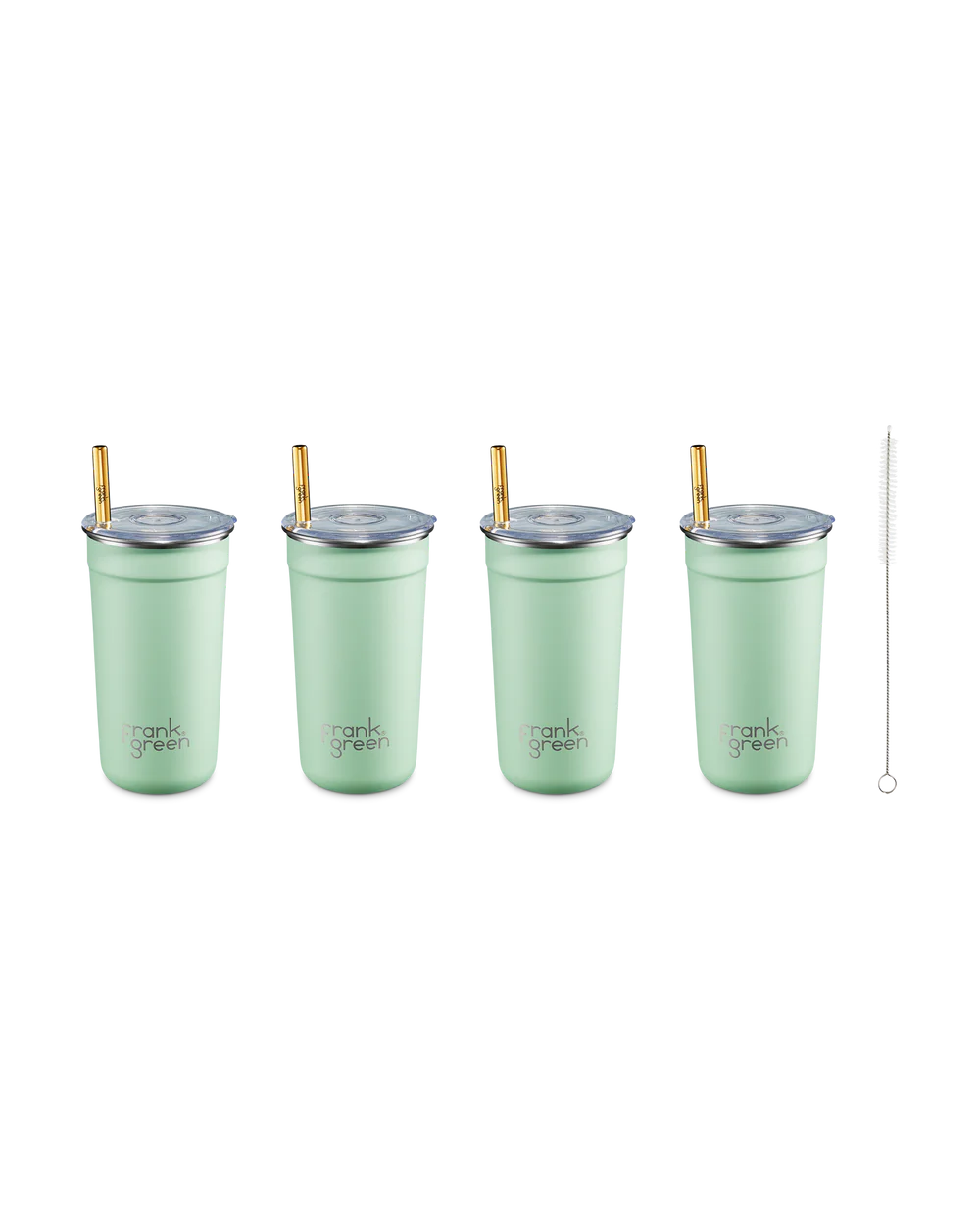 Frank Green 16oz Stainless Steel Party Cup 4 Pack - Mint Gelato