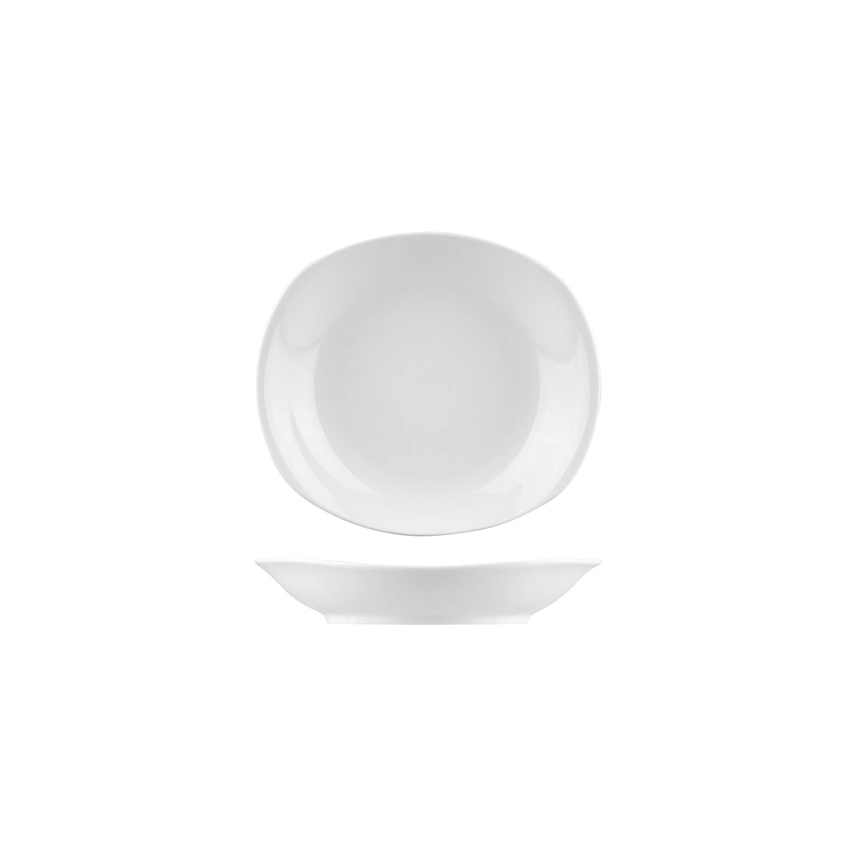 AFC Bistro Cafe & Tableware Rectangle Coupe Bowl (228x200mm - White)
