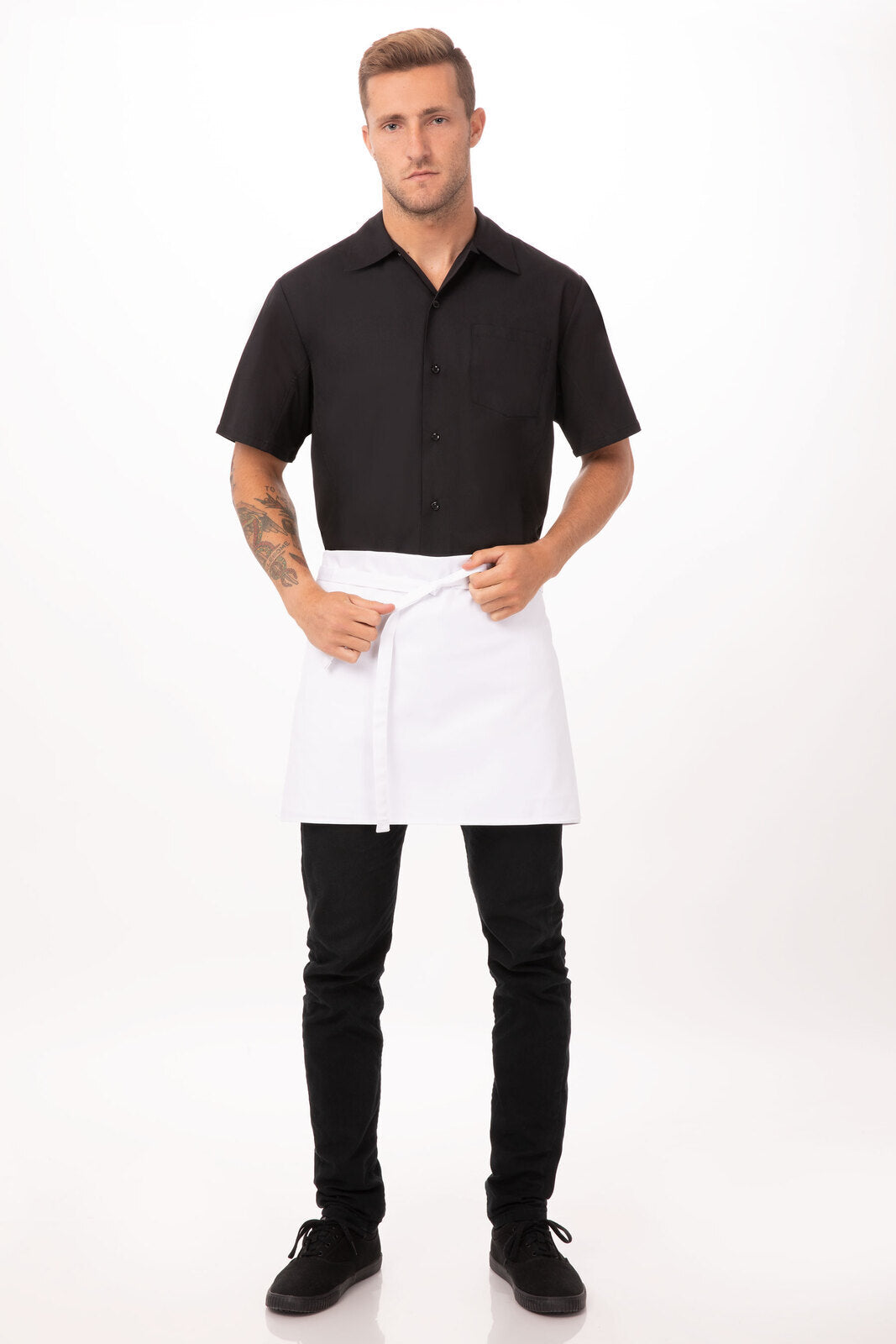Chef Works Four-Way Apron - White