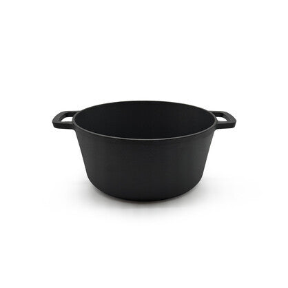 Brunswick Bakers Pre-Seasoned Cast Iron Deep Casserole 28cm