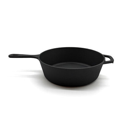 Brunswick Bakers Pre-Seasoned Cast Iron Bread Pan and Lid 26cm
