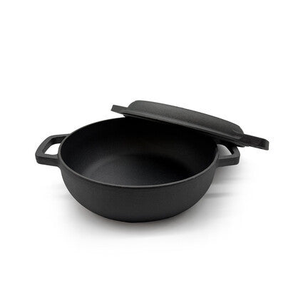 Brunswick Bakers Pre-Seasoned Cast Iron Casserole 26cm