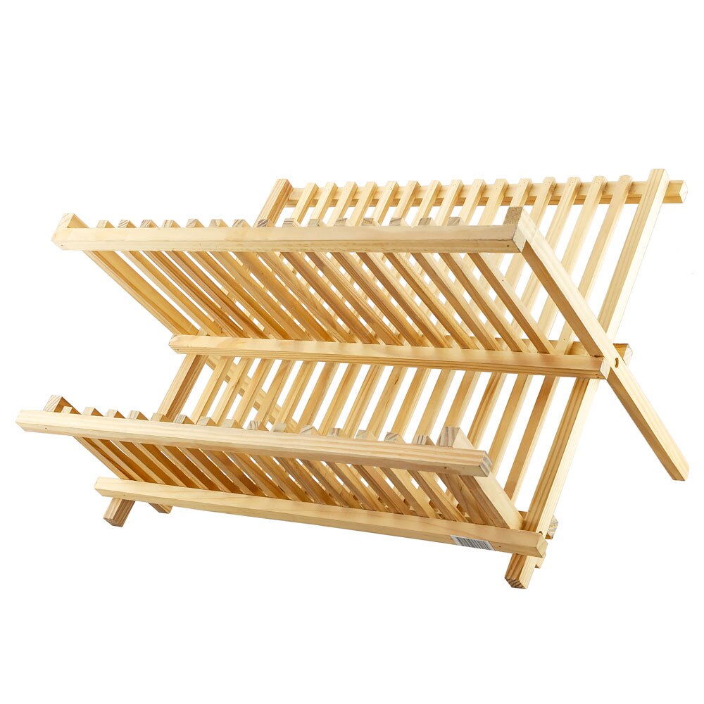 G&S Wooden Dish Rack 42cm