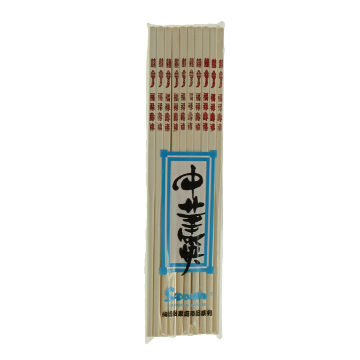 G&S Bamboo Chopsticks Set 10