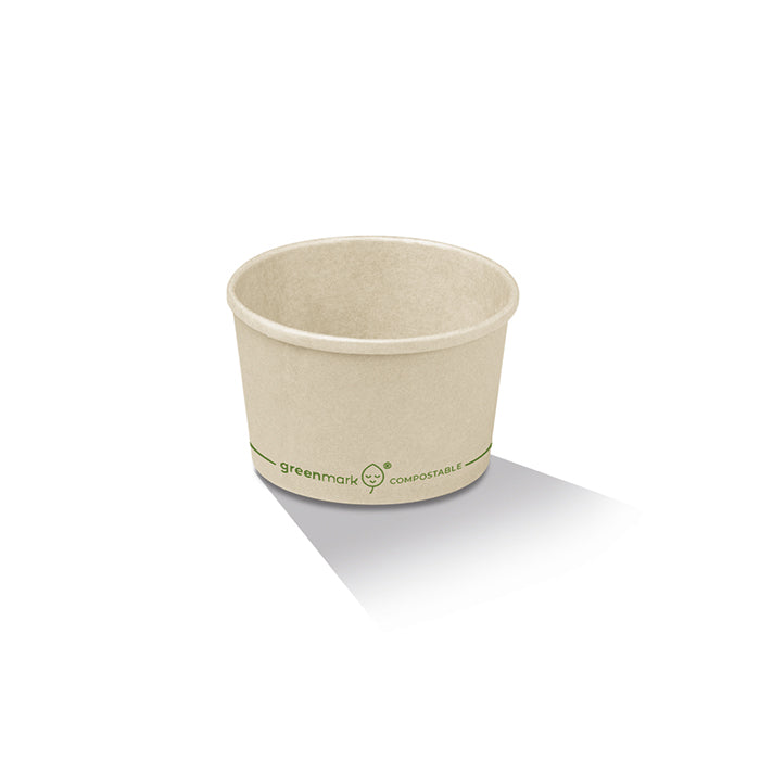 ecoware PLA Coated Bamboo Bowl 8oz (Carton of 1000)