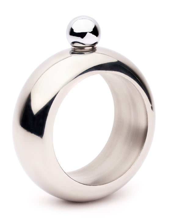 Booze Bangle in Silver