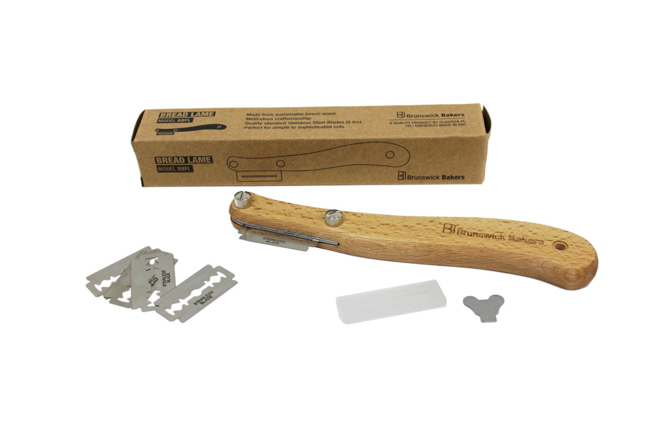 Brunswick Bakers Bread Lame With Wooden Handle