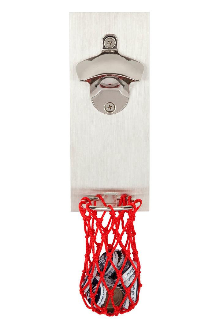 Basketbeer with Stainless Steel Backboard