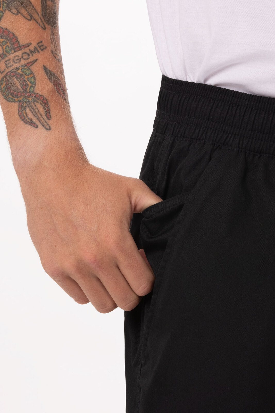Chef Works Lightweight Baggy Pants - Black