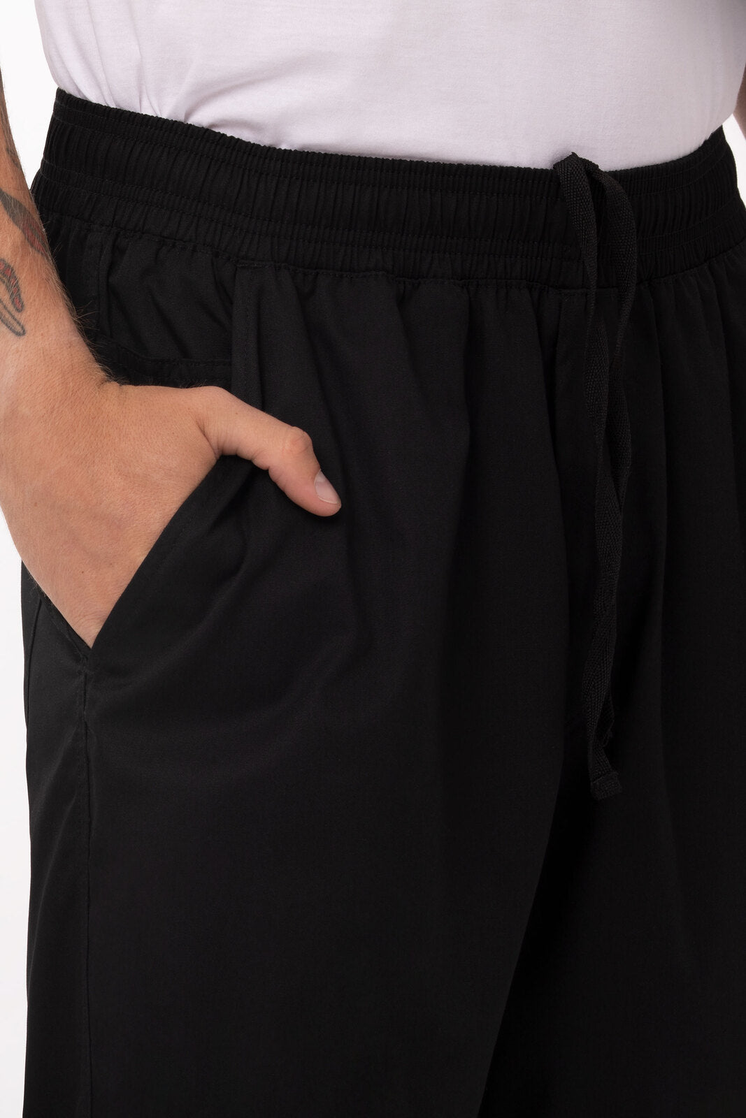 Chef Works Lightweight Baggy Pants - Black
