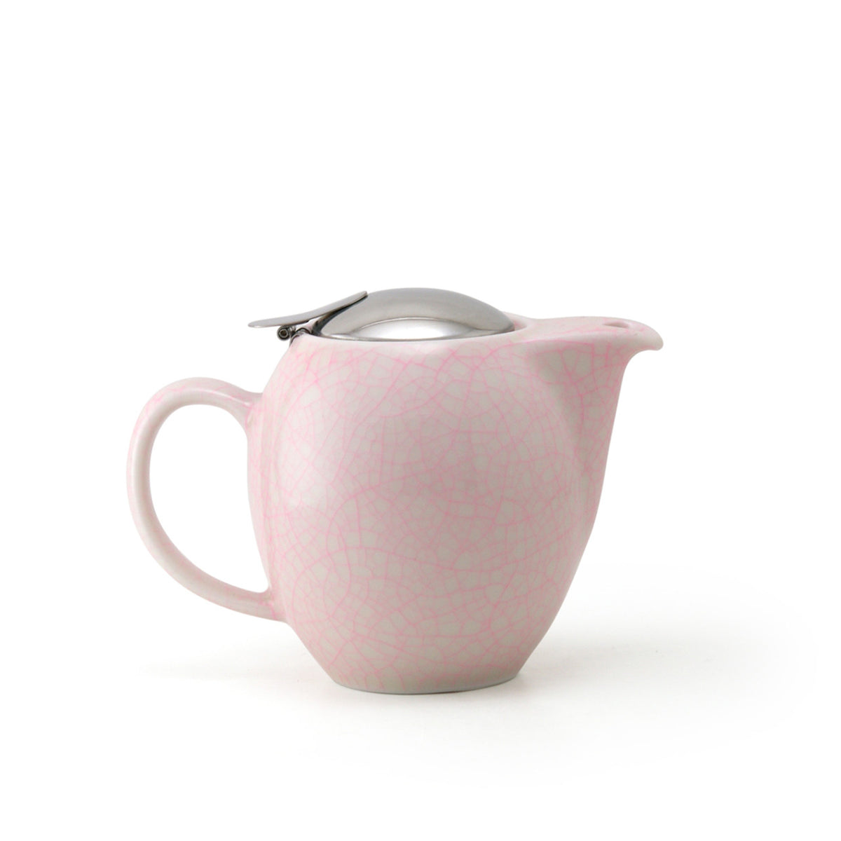 Zero Japan Pink Artisan Crackle Universal Teapot 350ml