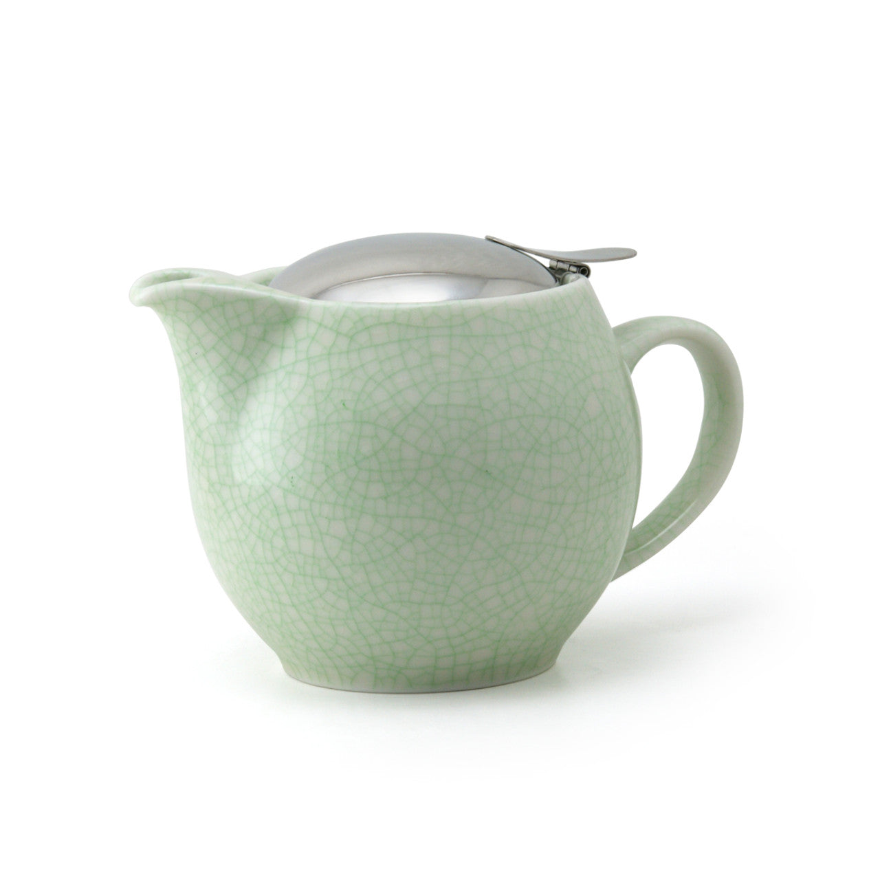 Zero Japan Green Artisan Crackle Universal Teapot 450ml