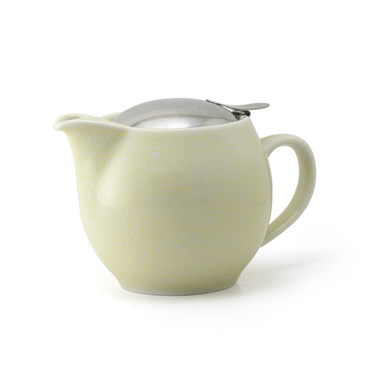 Zero Japan Yellow Artisan Crackle Universal Teapot 450ml