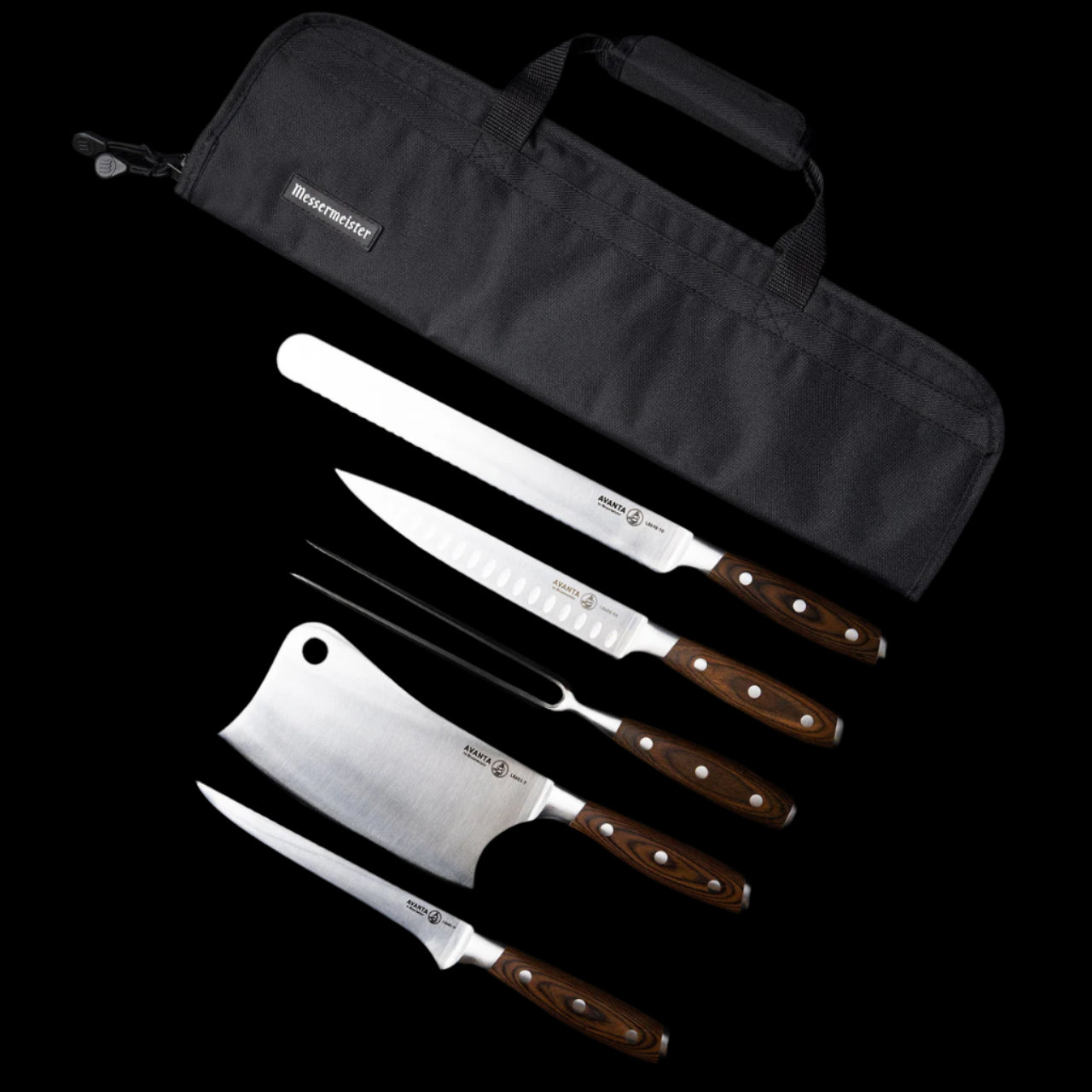 Messermeister Avanta 6 Piece Pakkawood Pro BBQ Knife Set