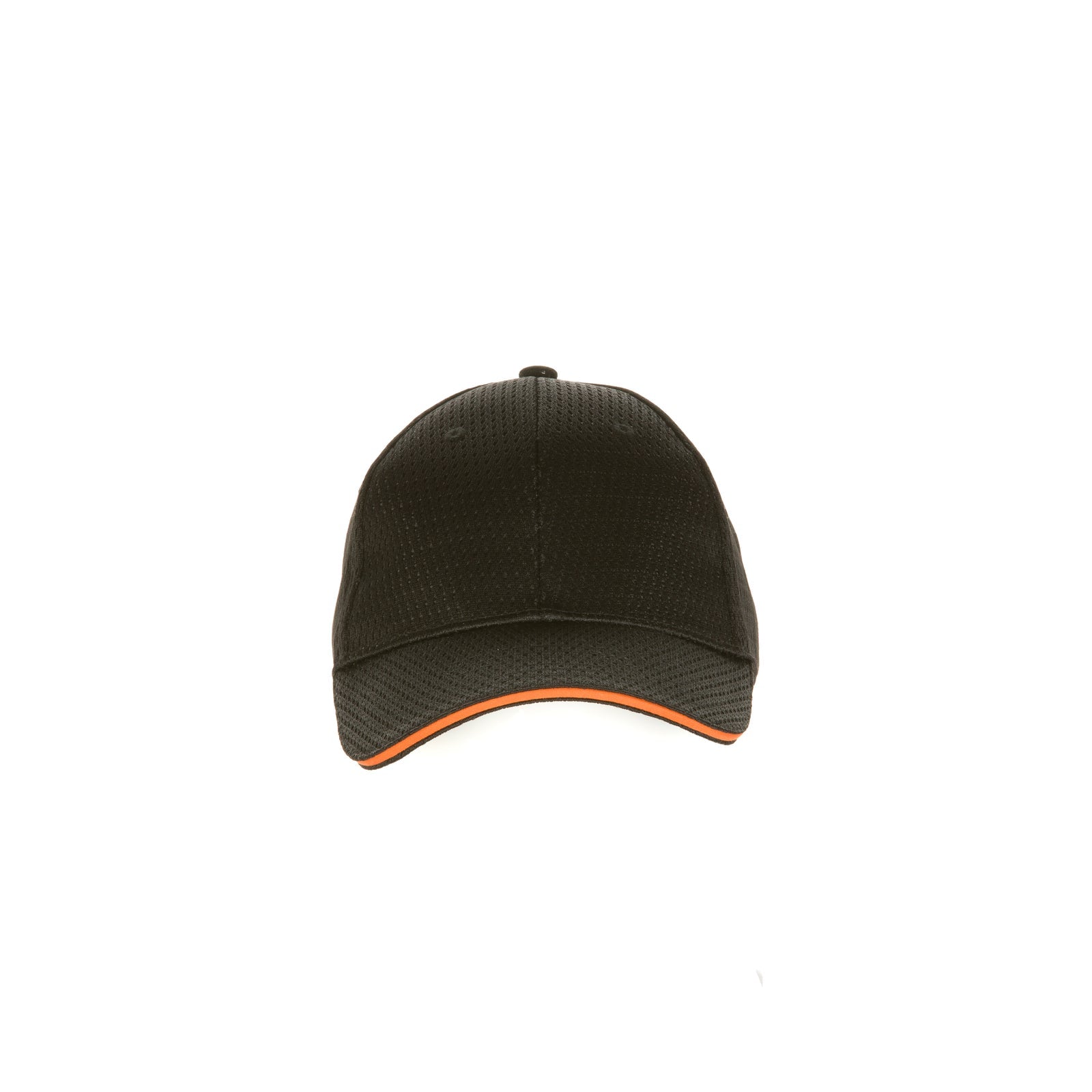 Chef Works Cool Vent Baseball Cap With Trim - Orange